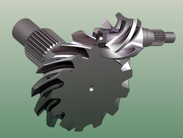 Gear and pinion