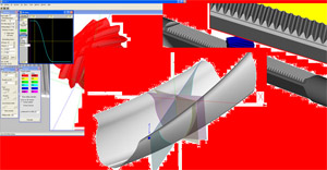 The mathematics of this variable ratio rack design and manufacturing software is based on Lunin's Direct Digital Simulation idea.